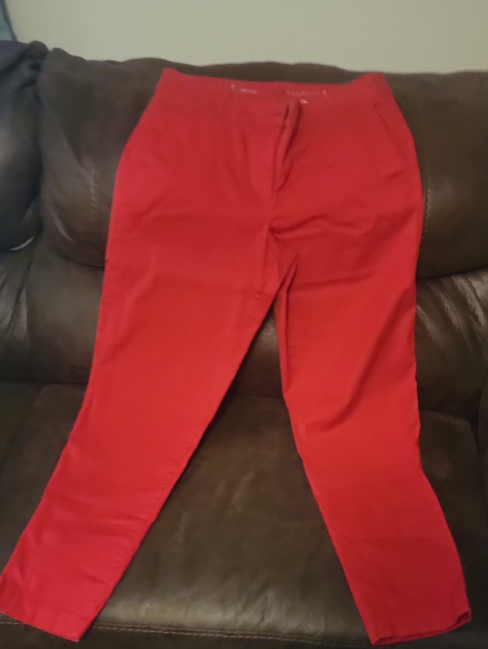 Talbots Red Weekend Chino Pants - Slim Fit